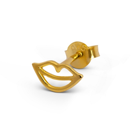 LULU Copenhagen Heimlicher Ohrring in vergoldete silber